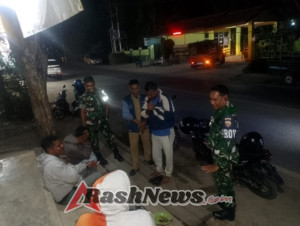 Kodim 1621/TTS Rutin Lakukan Patroli Malam, Pastikan Kenyamanan dan Keamanan Masyarakat