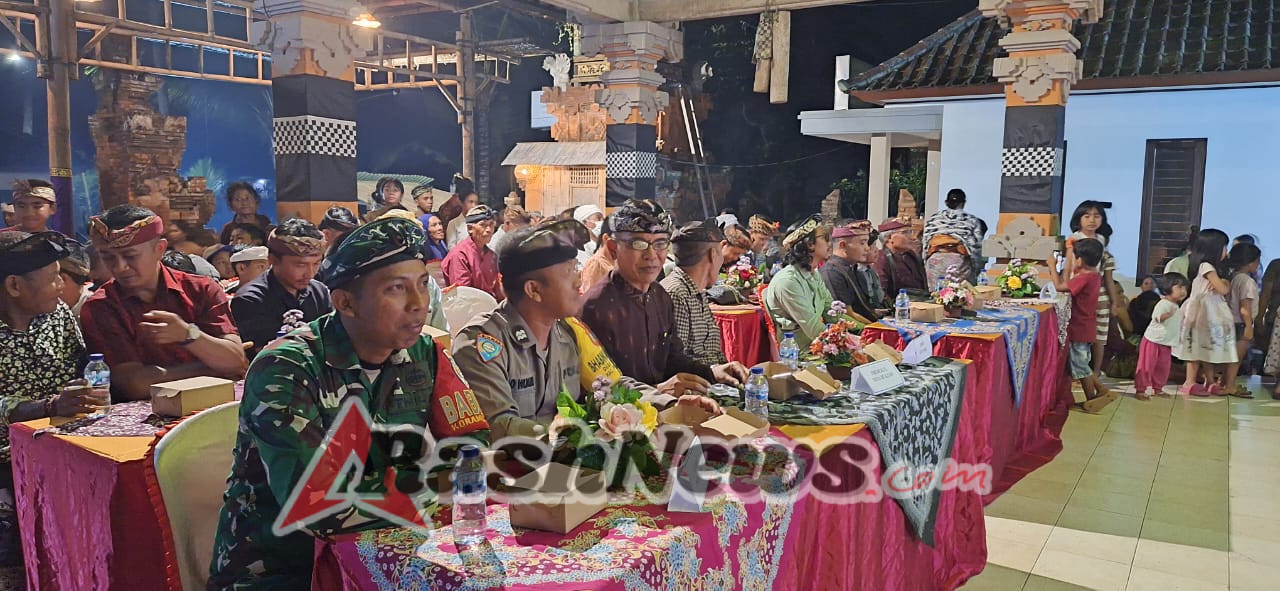 HUT ST Dwi Madu Sentana ke-43, Babinsa dan Bhabinkamtibmas Hadir Bersama Warga