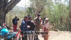 Babinsa Naikliu Pererat Hubungan Dengan Warga Desa Bitobe