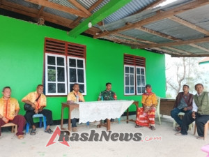 Koramil 1618-02/Miobar Gelar Komunikasi Sosial untuk Cegah Kebakaran di Desa Sallu