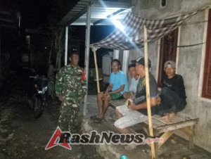 Babinsa dan Karang Taruna Wawonduru Ajak Warga Jaga Ketertiban