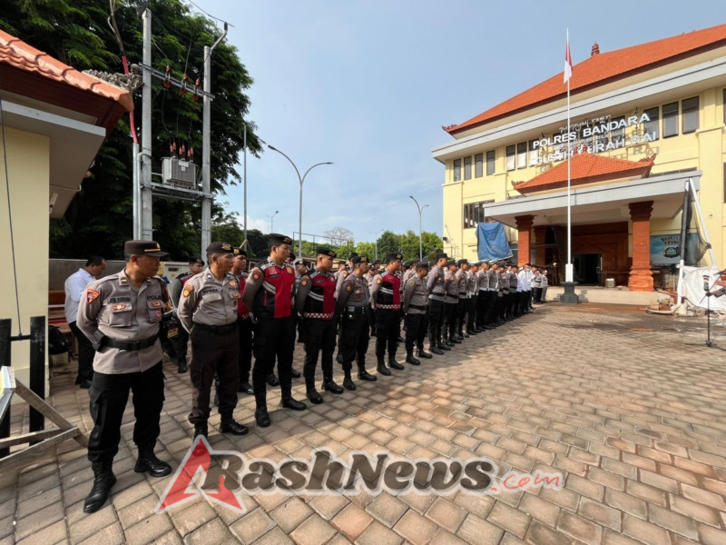 Wakapolres Bandara Ngurah Rai Pimpin Apel Pagi, Tekankan Tanggung Jawab dan Profesionalisme Personel