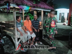 Koramil Rasanae Bersinergi dengan LPM dan RT/RW Amankan Lingkungan Kelurahan Melayu