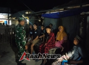 Babinsa Desa Sondo Cegah Balapan Liar dan Keributan Lewat Patroli Malam