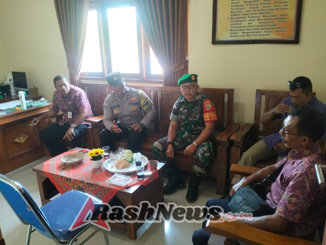 Optimalkan Pembinaan Teritorial, Serka Wayan Rata Gencarkan Anjangsana Dan Komsos