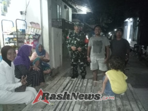 Patroli Mandiri Koramil Woha Fokus Edukasi Masyarakat untuk Ciptakan Kamtibmas Aman