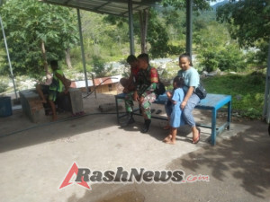 Babinsa Wolowaru Dengarkan Aspirasi Warga di Komsos dan Pamwil Desa Liabeke