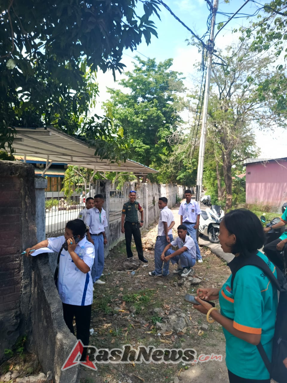 Babinsa Kayu Putih Ajak Generasi Muda Lanjutkan Perjuangan Bangsa