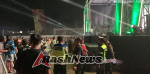 Polres Tabanan Gelar Patroli Gabungan Antisipasi Peringatan 1 Tahun Pemerintahan Presiden RI dan Balap Liar di Depan Apotek K-24