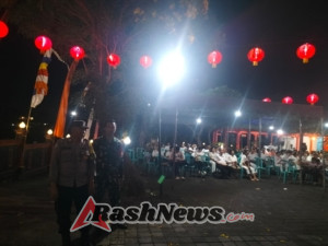 Gelar Patroli Di Kawasan Vihara Darma Ratna, Koptu Wayan Sutamaya Patroli Pantau Peringatan Hari Kathina Puja