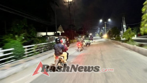 Kodim 1613/Sumba Barat Gelar Patroli Bersama di Kelurahan Wailiang