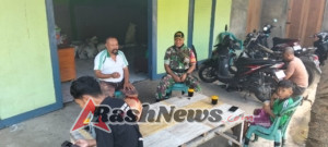Pemuda Diajak Aktif Jaga Kamtibmas, Babinsa Ende Gelar Komsos di Wilayah Binaan