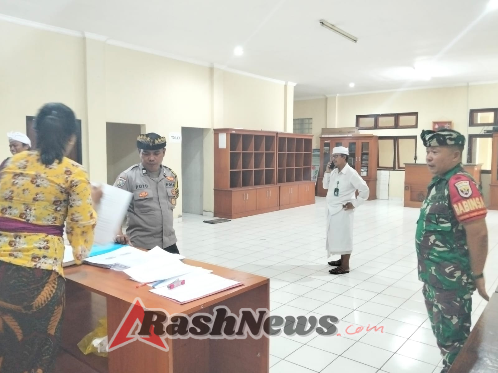 Perkuat Pembinaan Keagamaan, Babinsa Bedulu Hadiri Kegiatan Kementerian Agama Gianyar