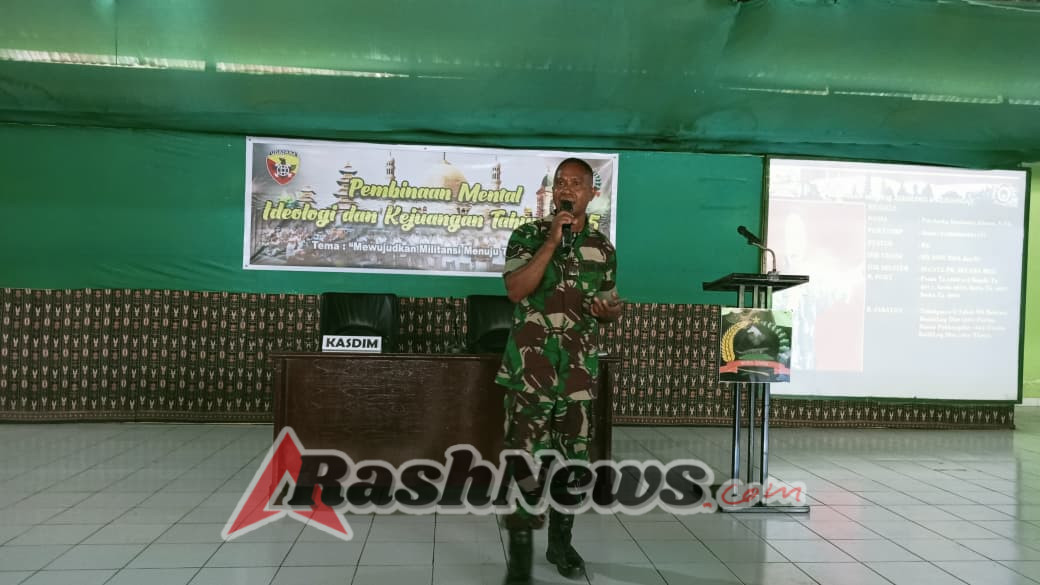 Kodim 1618/TTU Tegaskan Loyalitas dan Nasionalisme Melalui Pembinaan Mental Tahun 2025
