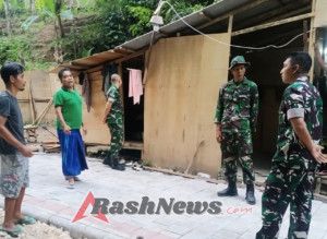 TMMD Ke-126 Kodim 1611/Badung, Dandim Pastikan Pembangunan Infrastruktur Jalan dan RTLH Berjalan Baik
