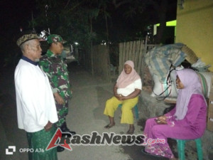 Babinsa Desa Tambe Tekankan Waspada Terhadap Kasus Kemalingan, Aktifkan Poskamling