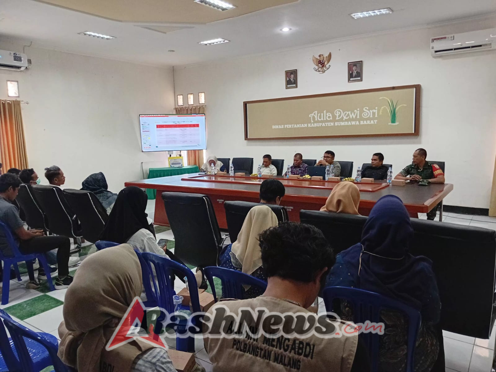 Pembentukan dan Pengukuhan Brigade Pangan di Sumbawa Barat Berjalan Aman dan Lancar
