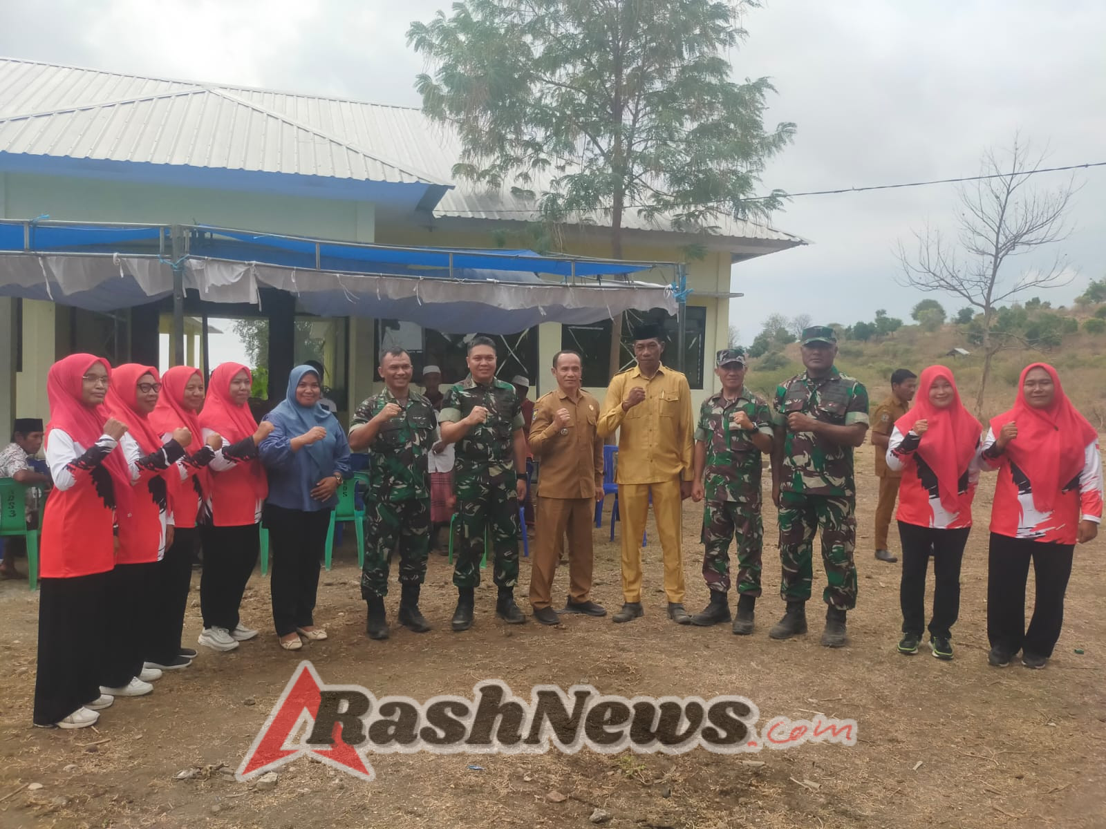 Dandim 1608/Bima Dampingi Asrendam IX/Udayana Tinjau Lahan Pembangunan Yonif TP di Bima