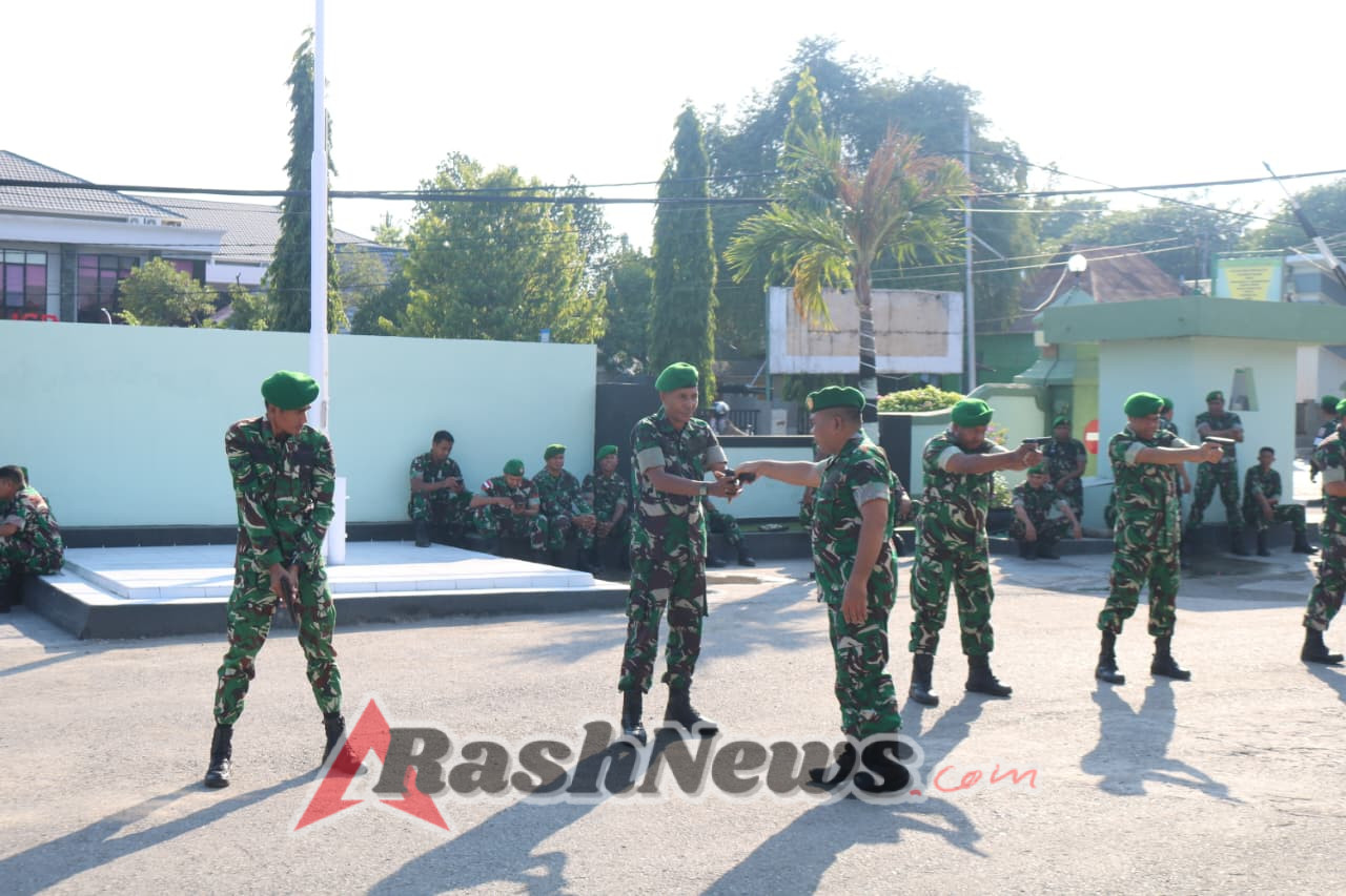 Mayor Agus Araianto Pimpin Latihan Menembak Personel Kodim Kupang