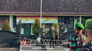 Semangat Patriotisme Warnai Upacara HUT ke-80 TNI di Kodim 1626/Bangli