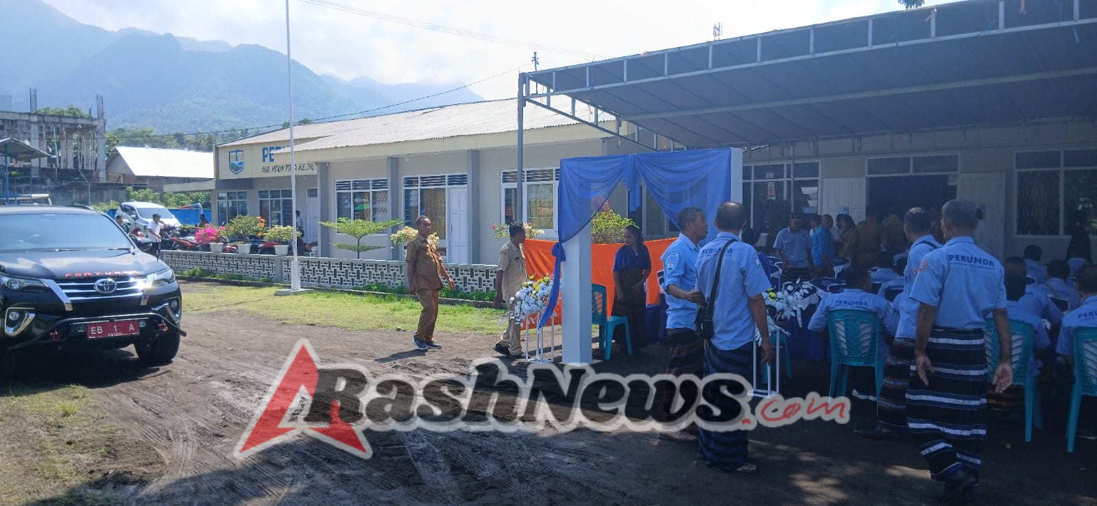 Sinergi TNI dan Pemda: Pasi Ops Kodim Ende Ikuti Pelantikan Direksi Perumda Tirta Kelimutu