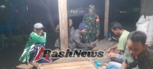 Babinsa dan Warga Kompak Jaga Desa Pancasila Lewat Ronda Malam