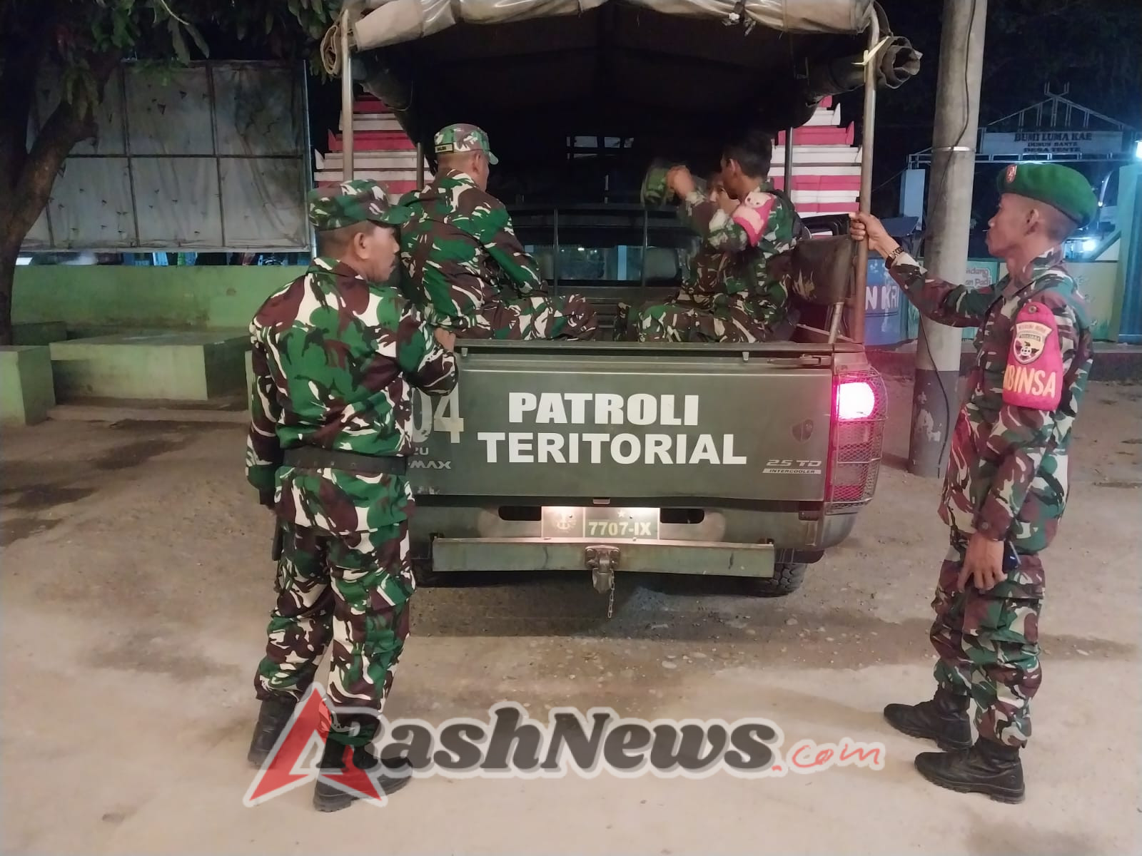 Pengamanan Wilayah Kabupaten Bima Ditingkatkan dengan Razia Gabungan, Cegah Tindak Kejahatan