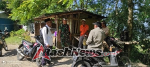 Wujudkan Kamtibmas, Babinsa Koramil 1602-02 Laksanakan Komsos dan Pamwil di Kelisamba