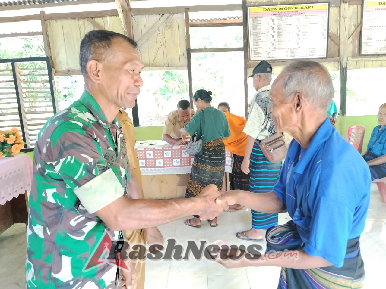 Kodim 1602/Ende Perkuat Kemanunggalan TNI-Rakyat Lewat Pendampingan BLT Dana Desa