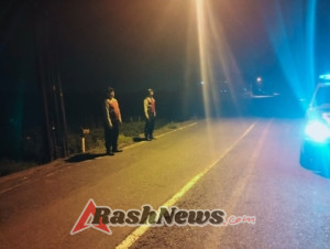 Strong Point Subuh, Polsek Abiansemal Pastikan Jalur Sepi Tetap Aman & Kondusif