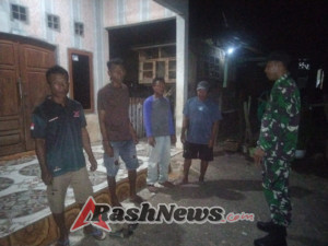 Patroli dan Ronda Malam Babinsa di Wilayah Wawo Berjalan Aman dan Kondusif