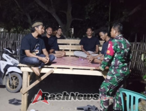 Patroli Kongkow-Kongkow Babinsa Koramil 1608-07/Monta Berjalan Lancar dan Kondusif