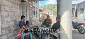 Babinsa Kodim 1602/Ende Pantau Keamanan dan Kesehatan Lingkungan di Desa Nuamulu