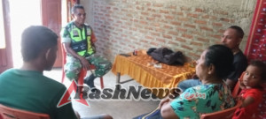 Kodim 1602/Ende Perkuat Kamtibmas Lewat Komsos dan Pamwil di Desa Ndondo