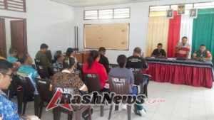 Sinergi TNI dan Pemerintah Kecamatan Terbangun dalam Rapat Koordinasi Maurole