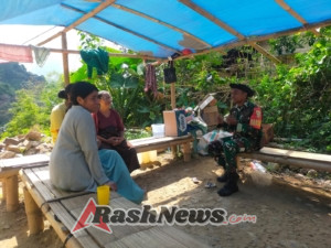 TNI AD Hadir di Tengah Masyarakat, Jaga Keamanan dan Bangun Komunikasi di Ende