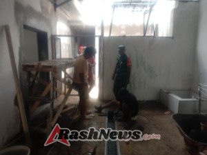 Babinsa Air Suning Tinjau Kelanjutan Kerja SPPG, Pastikan Siap Diverifikasi