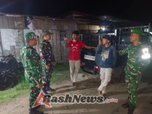 Komitmen TNI untuk Kesejahteraan, Patroli Koramil Lembor Ciptakan Suasana Damai dan Aman