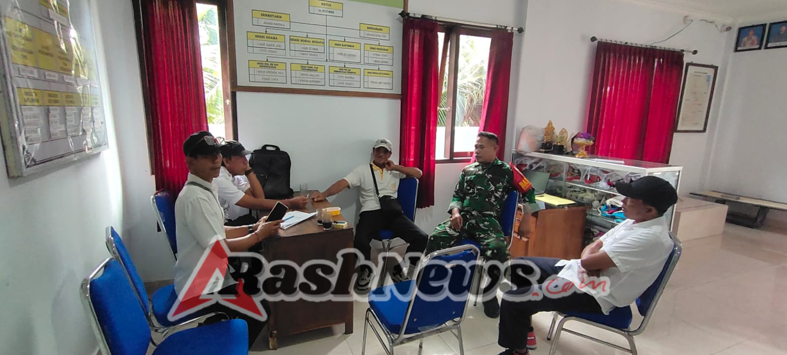 Komsos Babinsa, Babinsa Kutampi Tekankan Kadus Peka Dan Peduli Bangsit