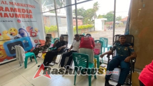 Kodim 1603/Sikka Wujudkan Kepedulian Kemanusiaan Lewat Aksi Donor Darah