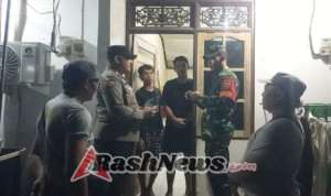 Kolaborasi Babinsa dan Linmas Wujudkan Lingkungan Aman di Wilayah Ubud