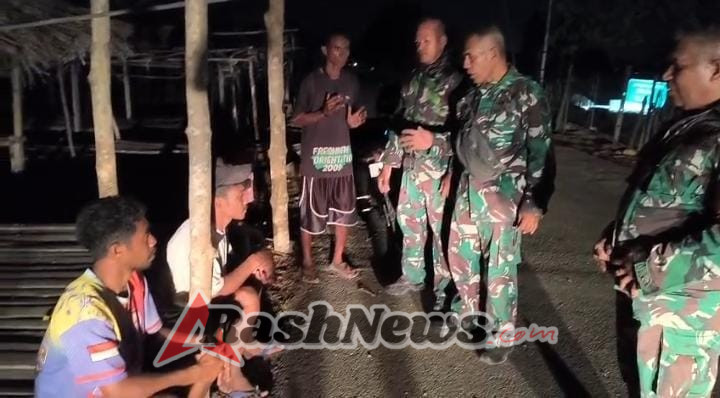 Warga Sulamu Siap Jaga Kamtibmas dan Mendukung Koramil Laksanakan Patroli