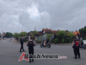 Unit Raimas Sat Samapta Polres Badung Tingkatkan Keamanan Lewat Blue Light Patrol