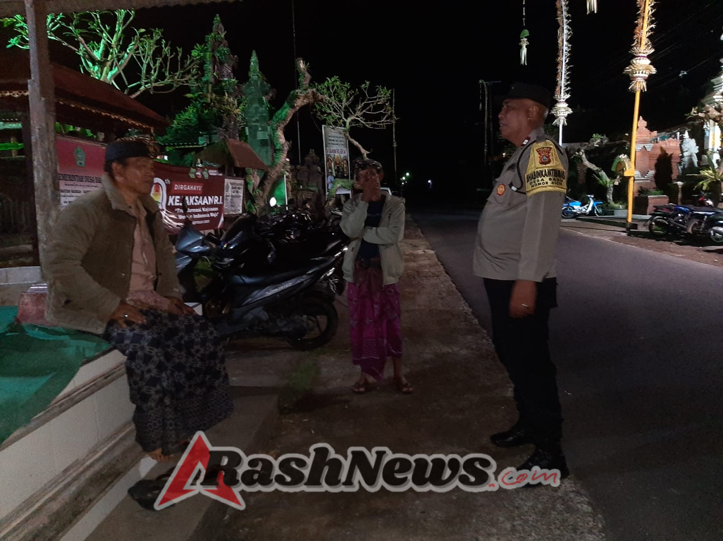 Polsek Marga Gelar Patroli Malam Sampai Subuh Cegah Gangguan Kamtibmas