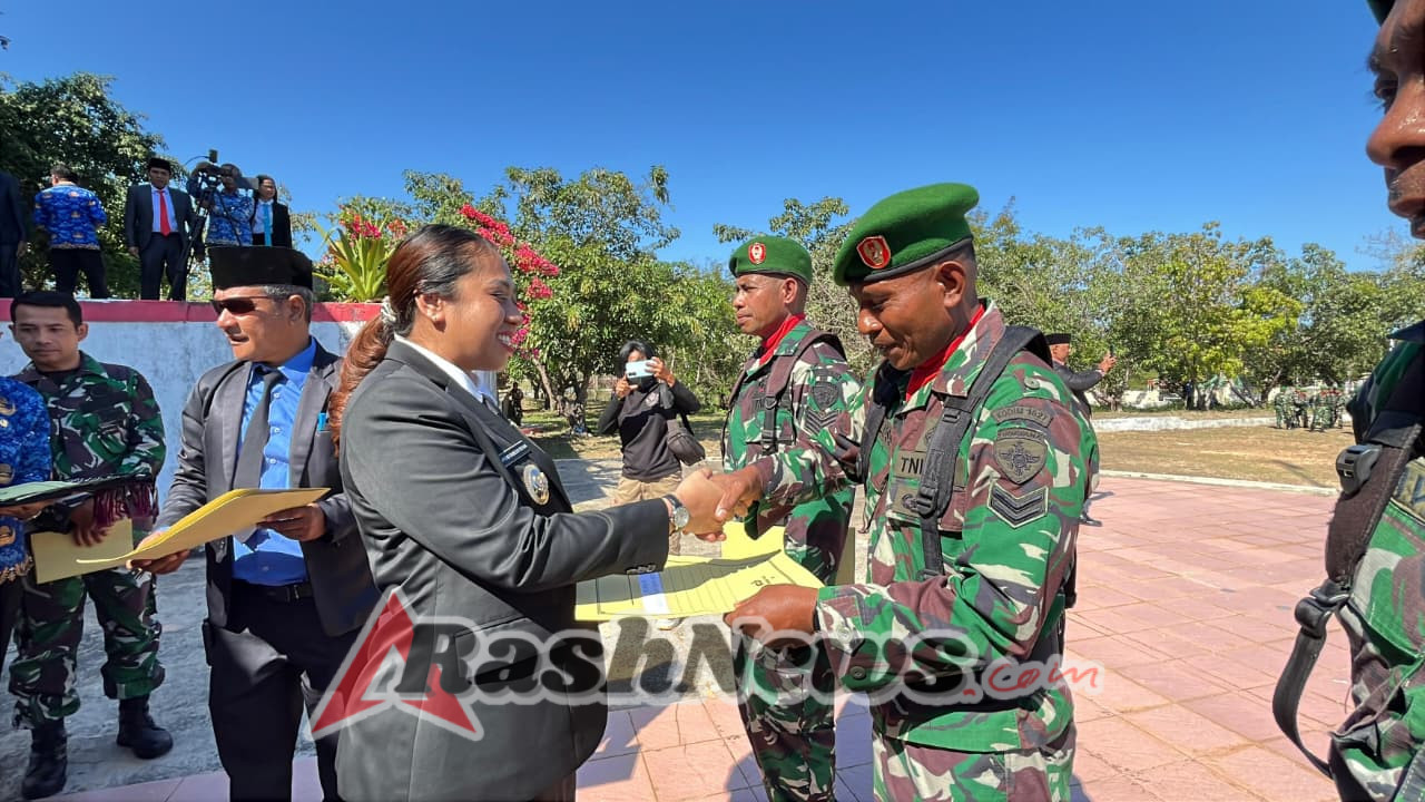 Hari Kesaktian Pancasila, Dandim 1627/Rote Ndao Motivasi Anggota untuk Terus Berprestasi