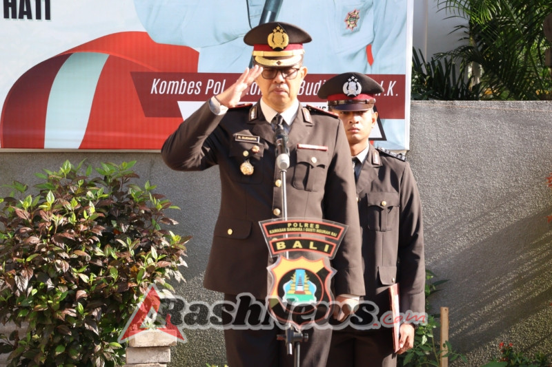 Polres BandaraNgurah Rai Gelar Upacara Hari Kesaktian Pancasila Tahun 2025