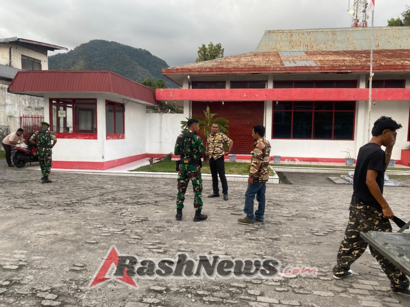 Patroli Bersama Kodim 1602/Ende Sasar Pelabuhan dan Telkom Ende