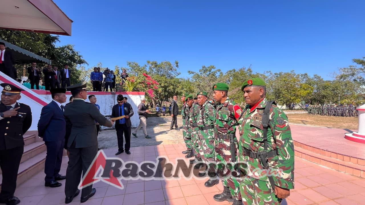 Babinsa Berprestasi Dapat Penghargaan, Dandim 1627/Rote Tekankan Semangat Pengabdian