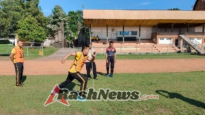 99 Personel Polres Tabanan Ikuti Tes Kesamaptaan Jasmani Semester II Tahun 2025