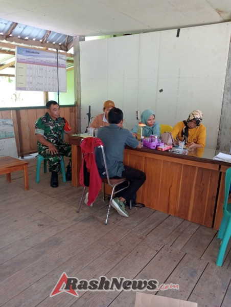 Pendampingan Babinsa Bantu Peternak Mataiyang Ikuti Registrasi Hewan Ternak